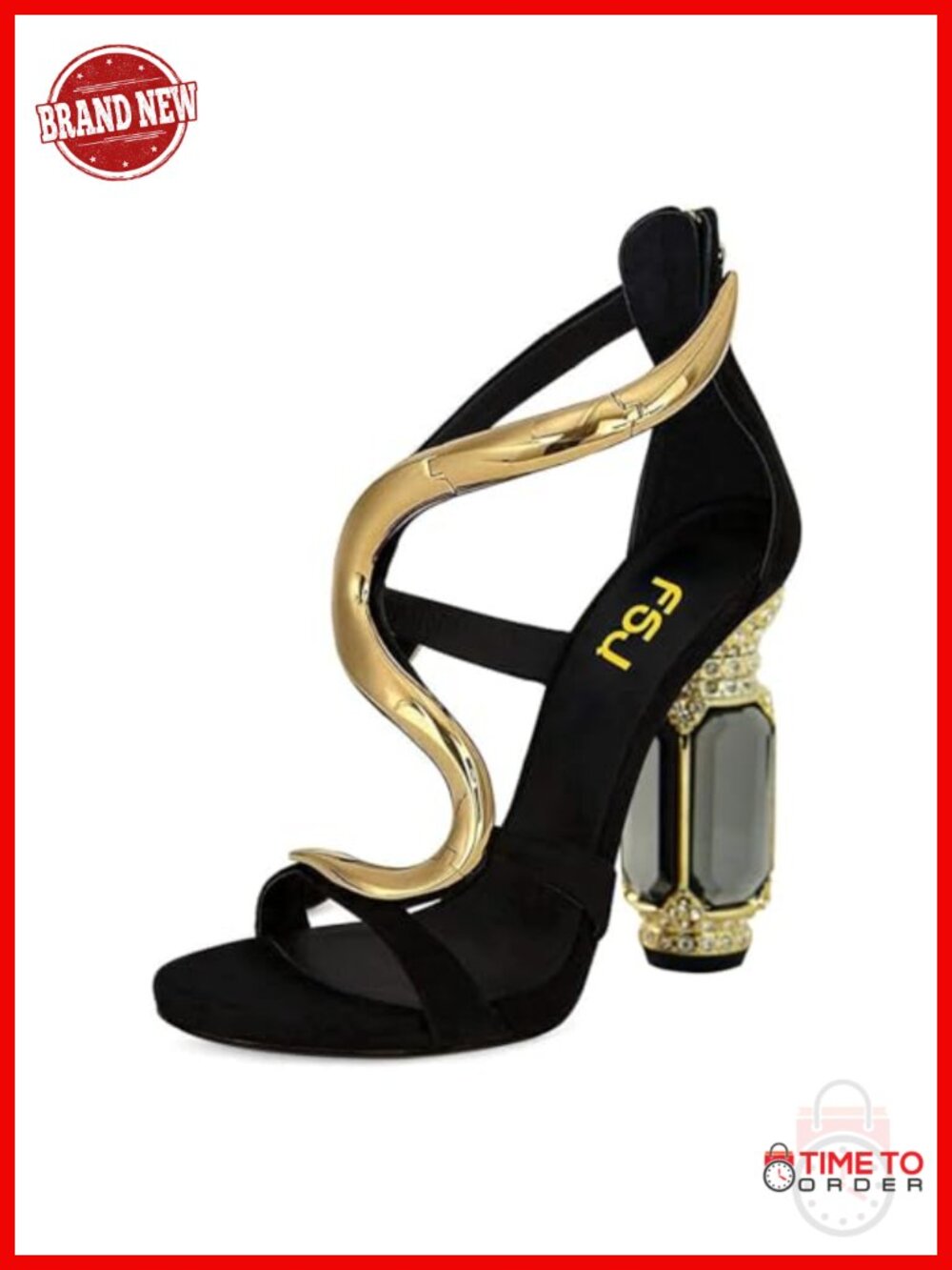 Open Toe Ankle Strap Chunky Block High Heel Sandals Wedding Party